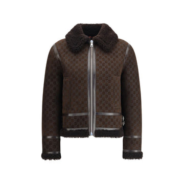 Gucci Brown Leather Jacket