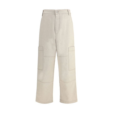 Jacquemus Beige Cotton Jeans Denim