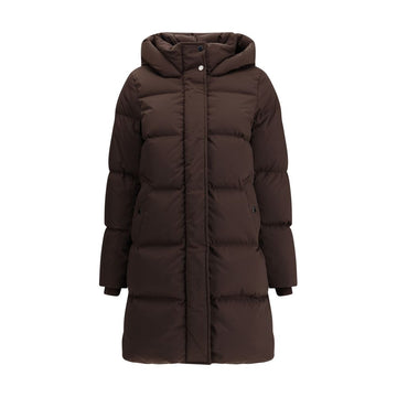Woolrich Brown Goose Down Parka