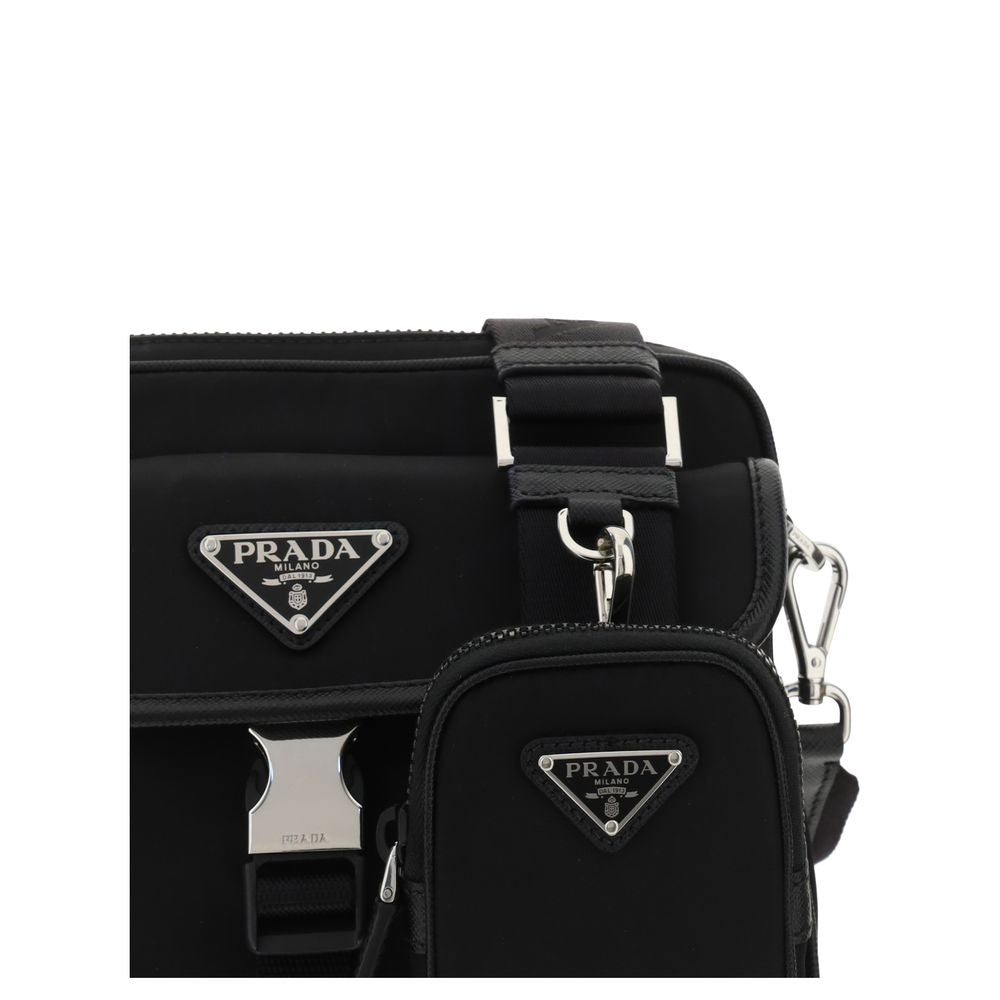 Prada Black Polyamide Shoulder Bag