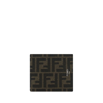 Fendi Brown Calf Leather Bos Taurus Wallet