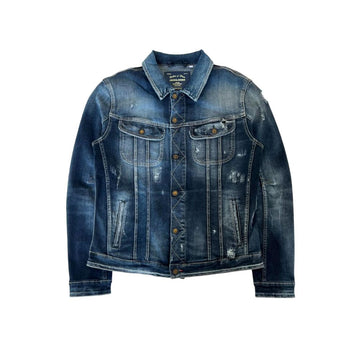 Jack & Jones Blue Cotton Men's Jacket