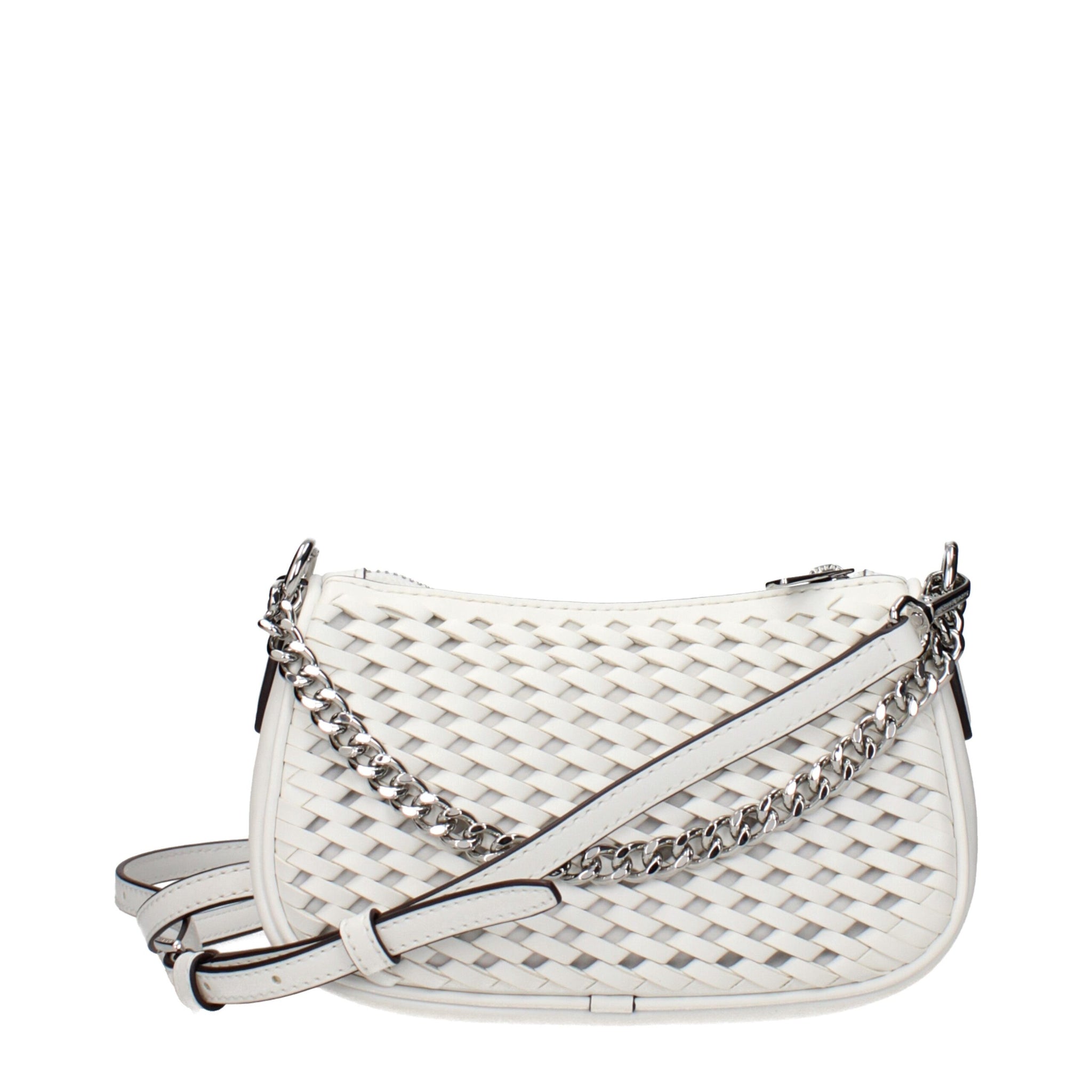 Michael Kors White Leather Handbag