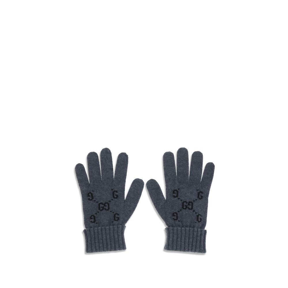 Gucci Gray Cashmere Gloves