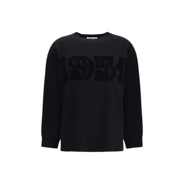 Max Mara Black Wool Sweatshirt
