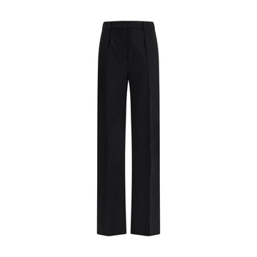 Max Mara Black Camel Hair  Casual Pants