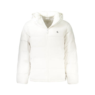 Calvin Klein White Polyamide Jackets & Coat