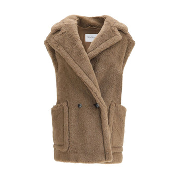 Max Mara Brown Alpaca Vicugna Pacos Coat