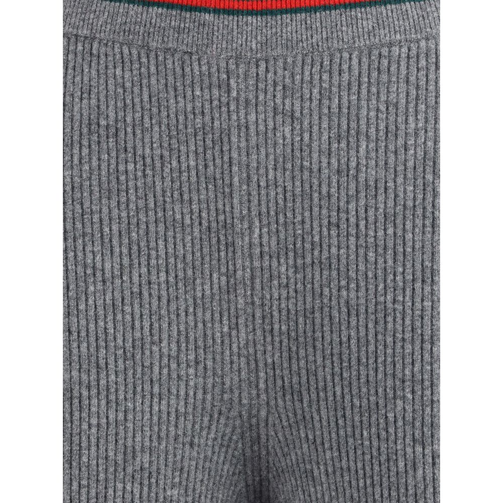 Gucci Gray Wool Casual Pants