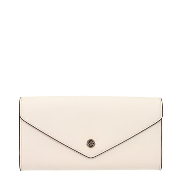 Michael Kors Beige Leather Wallet