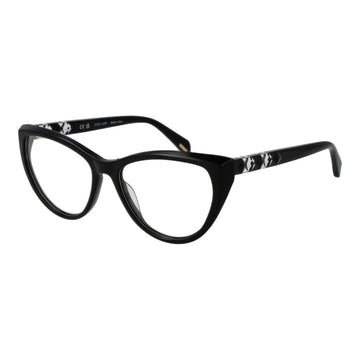 Police Black Plastic Glasses (Frames)