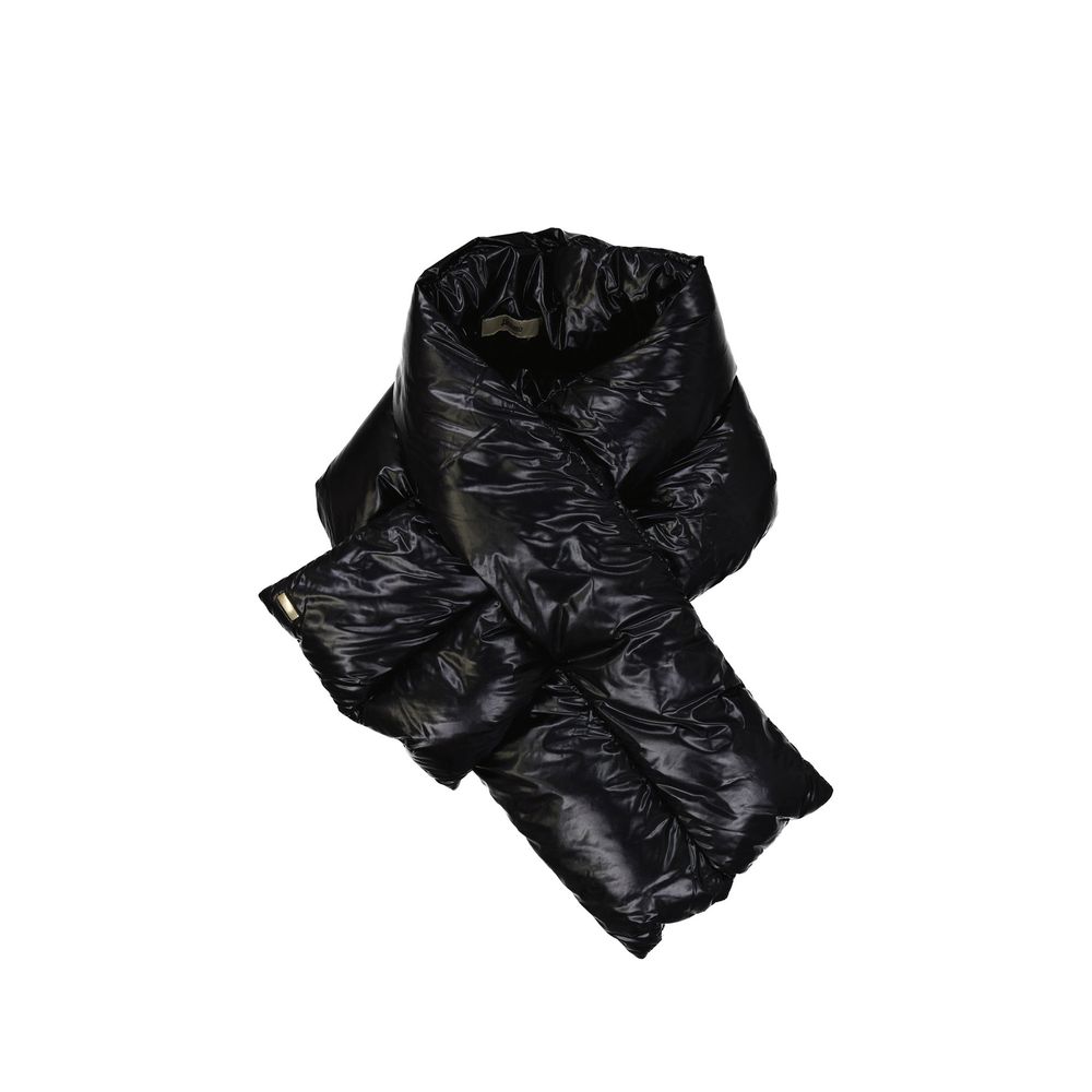 Herno Black Polyamide Scarf