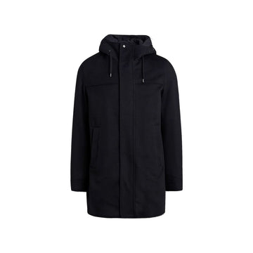 Herno Black Cashmere Coat