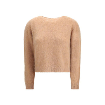 Max Mara Brown Polyamide Sweatshirt