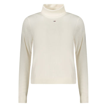 Tommy Hilfiger White Cotton Women Sweater
