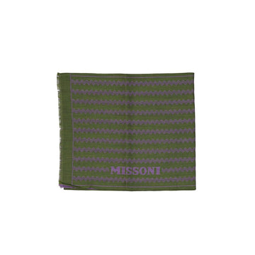 Missoni Green Wool Scarf