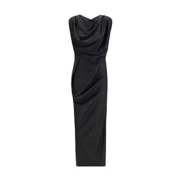 Vivienne Westwood Black Polyester Cocktail Dress