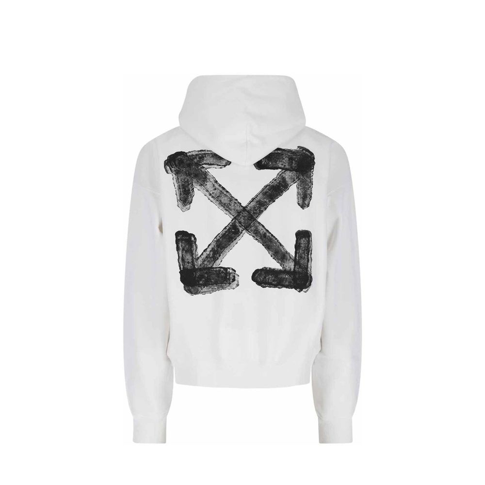 Off-White White Cotton Sweatshirt