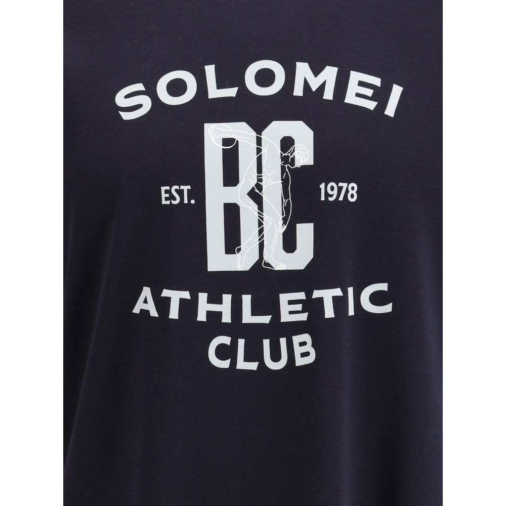 Brunello Cucinelli Blue Cotton Sportswear