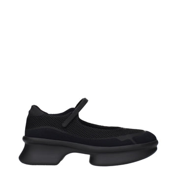 Prada Black Fibres Mules
