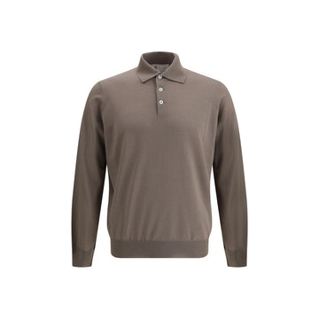 Brunello Cucinelli Bicolor Cashmere Dress Shirt