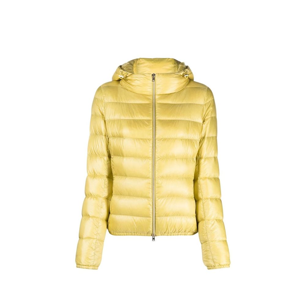 Herno Yellow Polyamide Shell Jacket