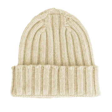 Made in Italy Beige Cashmere Hat