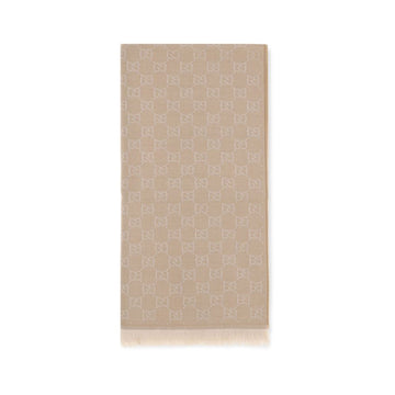 Gucci Beige Wool Scarf