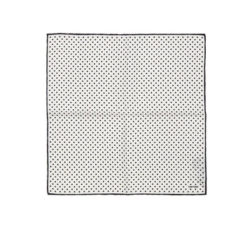 Tom Ford Black And White Silk Clutch Bag