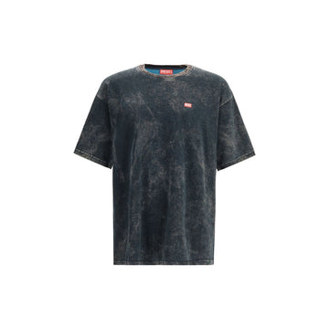 Diesel Black Cotton T-Shirt