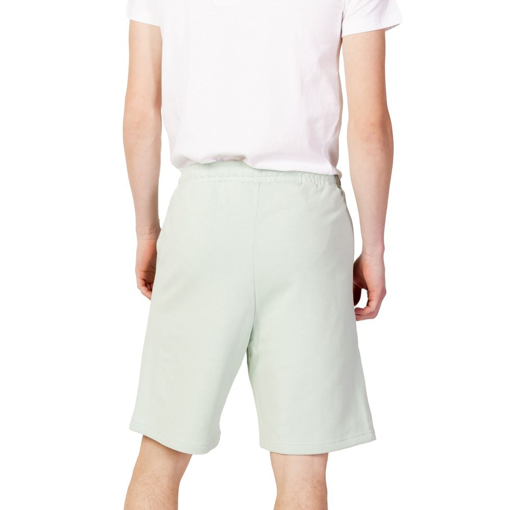 Fila Green Cotton Bermuda Shorts