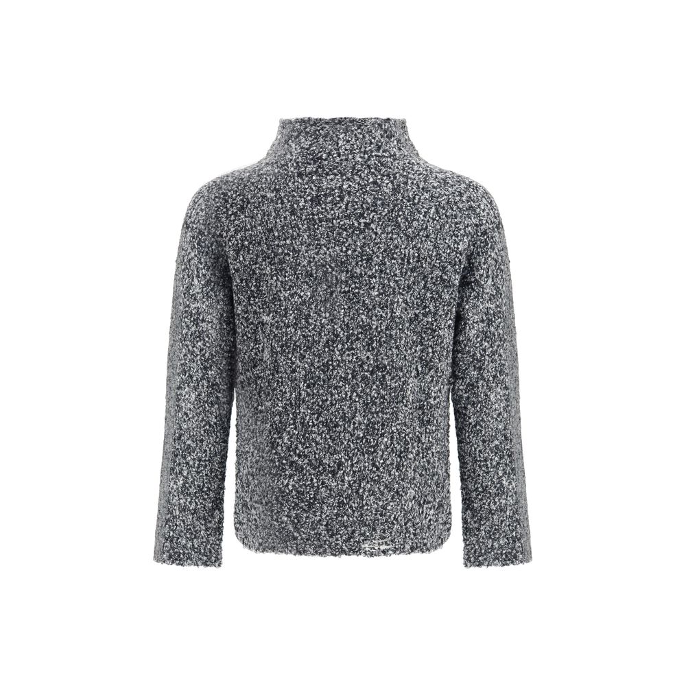 Diesel Gray Wool Sweater