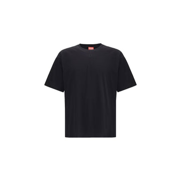 Diesel Black Cotton T-Shirt