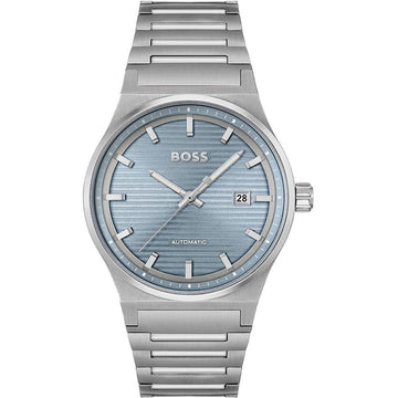 Hugo Boss Gray Stainless Steel Dress Watch