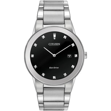 Citizen Gray Stainless Steel Dress Watch