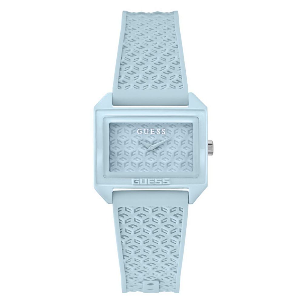 Guess Blue Synthetic Dress Watch
