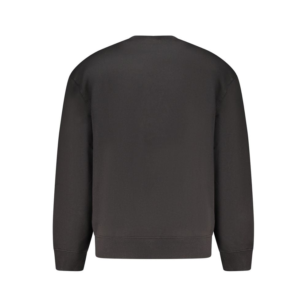 Calvin Klein Black Cotton Sweatshirt