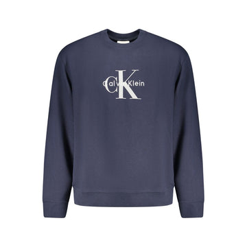 Calvin Klein Blue Cotton Sweatshirt