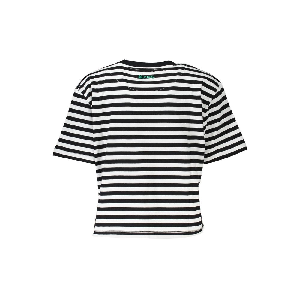 Desigual Black Cotton T-Shirt