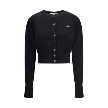 Vivienne Westwood Black Cotton Cardigan