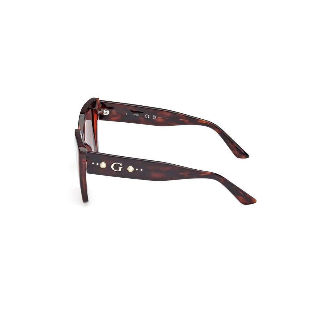 Guess Brown Resin Sunglasses