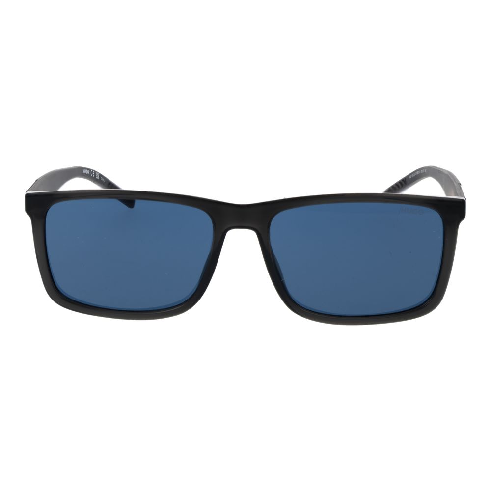 Hugo Boss Gray Cellulose Propionate Sunglasses