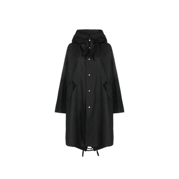 Jil Sander Black Cotton Parka