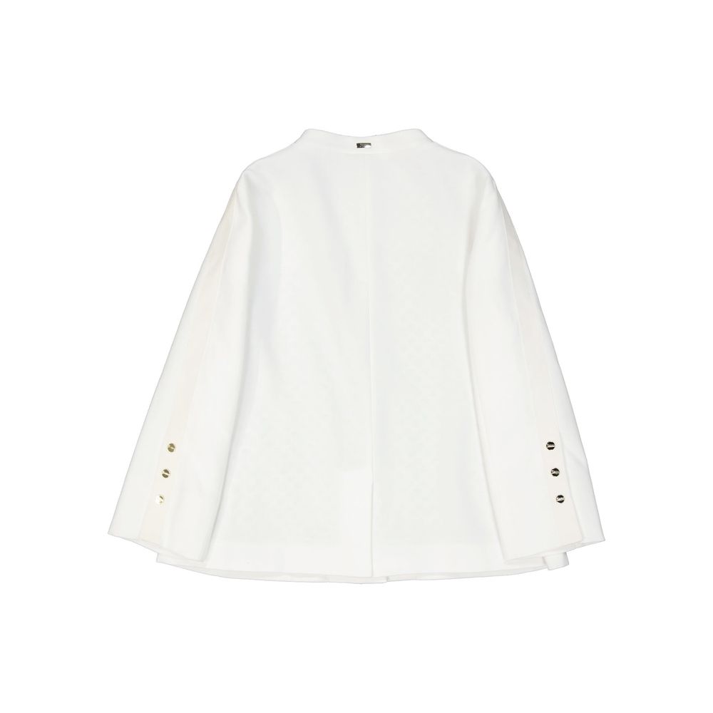 Herno White Cotton Coat