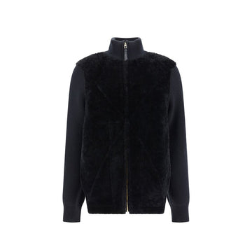 Loewe Black Lamb Fur Clothing