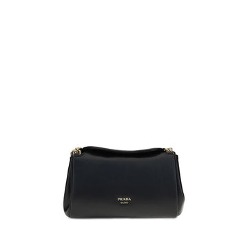 Prada Black Lamb Ovis Aries Aries Shoulder Bag