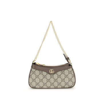 Gucci Beige Cotton Shoulder Bag