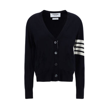 Thom Browne Blue Fleece Wool Polo Shirt