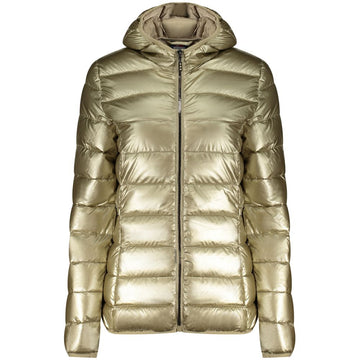 Norway 1963 Gold Polyamide Women Jacket