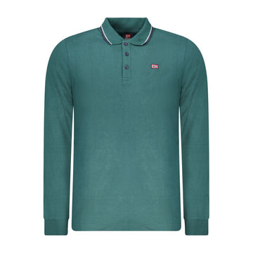 Norway 1963 Green Cotton Men Polo Shirt